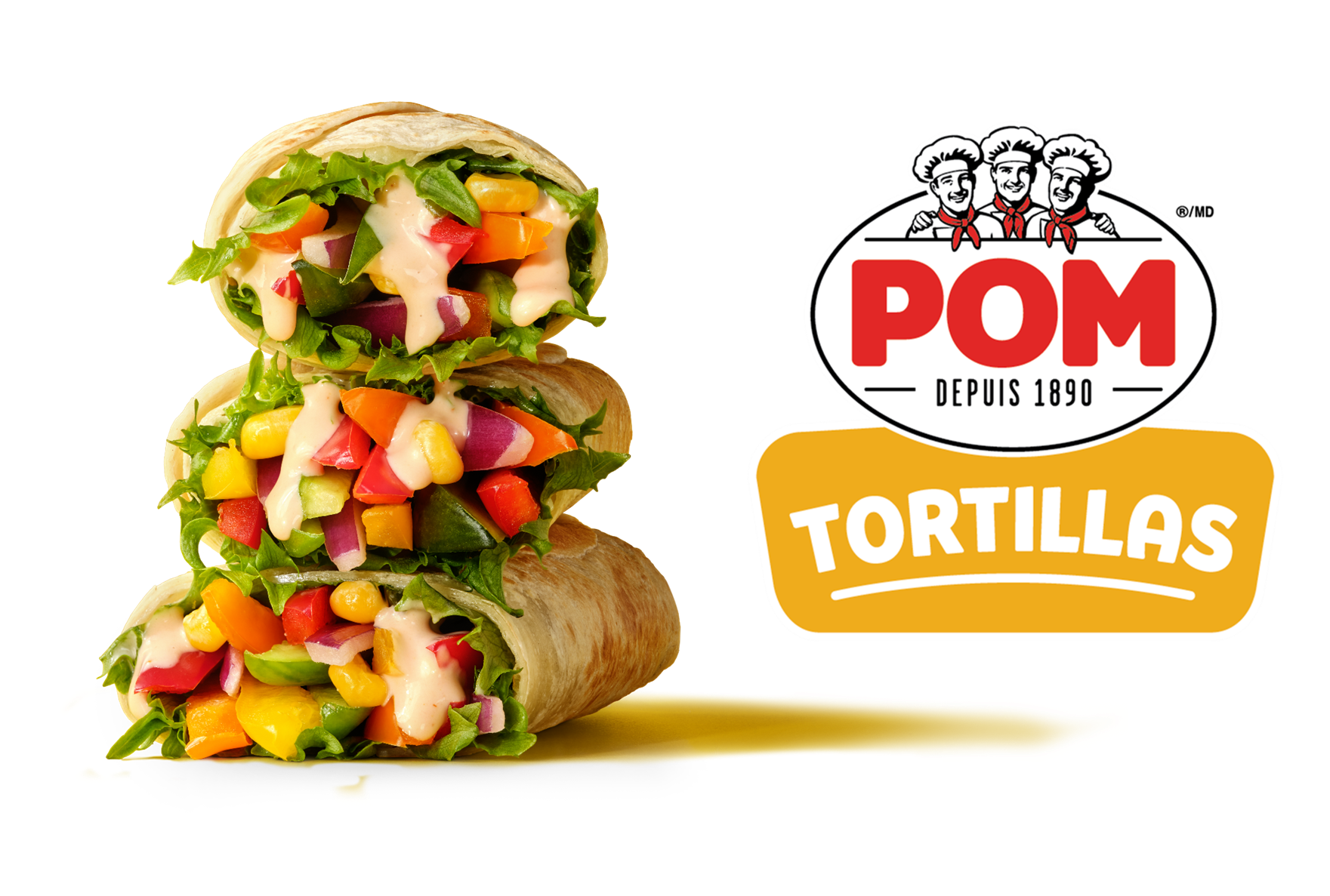 POM Tortillas Hero Logo