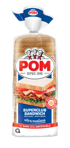 POM® Ultra Soft Superclub Sandwich White Bread