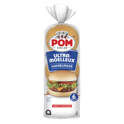POM® Ultra-Soft™ Hamburger Buns