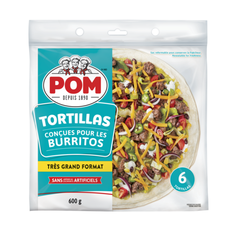 POM® XL Burrito Tortillas