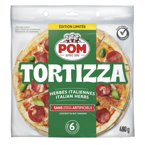 POM® Tortizza™ Flatbread with Italian Herbs