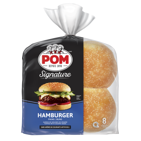 POM Signature Hamburger Buns,