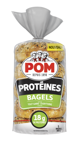 POM® Protein Everything Bagels