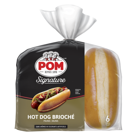 POM® Signature Gold Hot Dog Buns