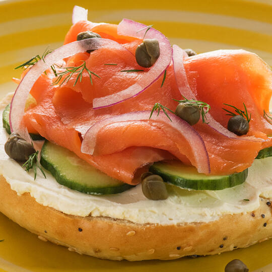 Classic Cream Cheese and Lox